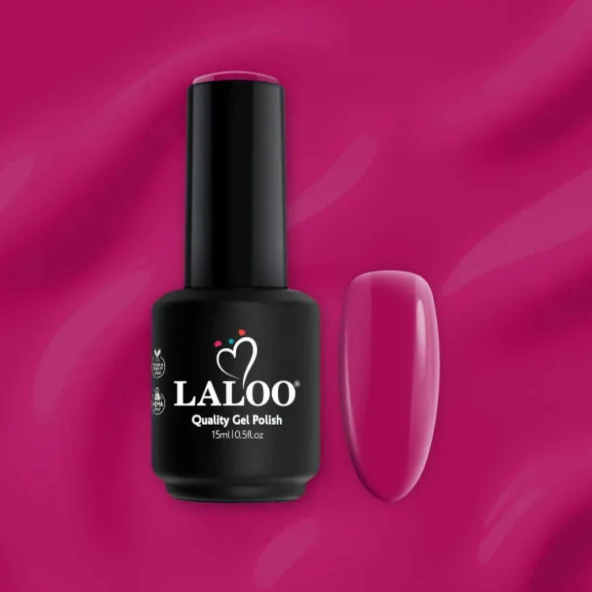 Ημιμόνιμο βερνίκι 659 violetta 15ml Laloo
