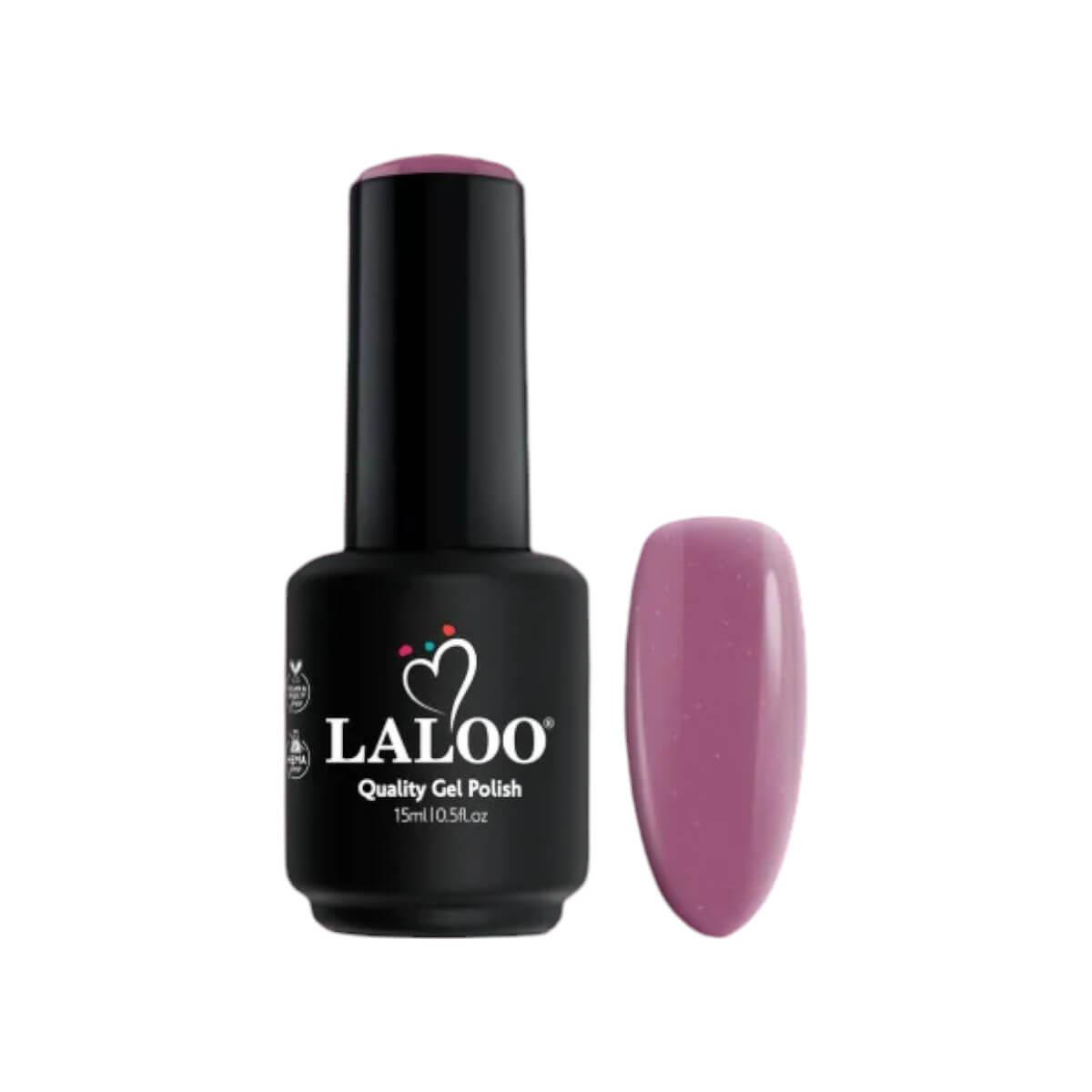Ημιμόνιμο βερνίκι 661 royal purple 15ml Laloo