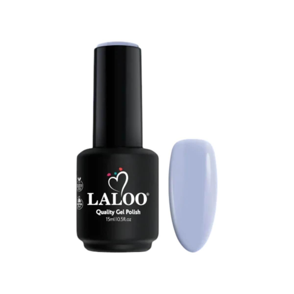 Ημιμόνιμο βερνίκι 662 bluemance 15ml Laloo