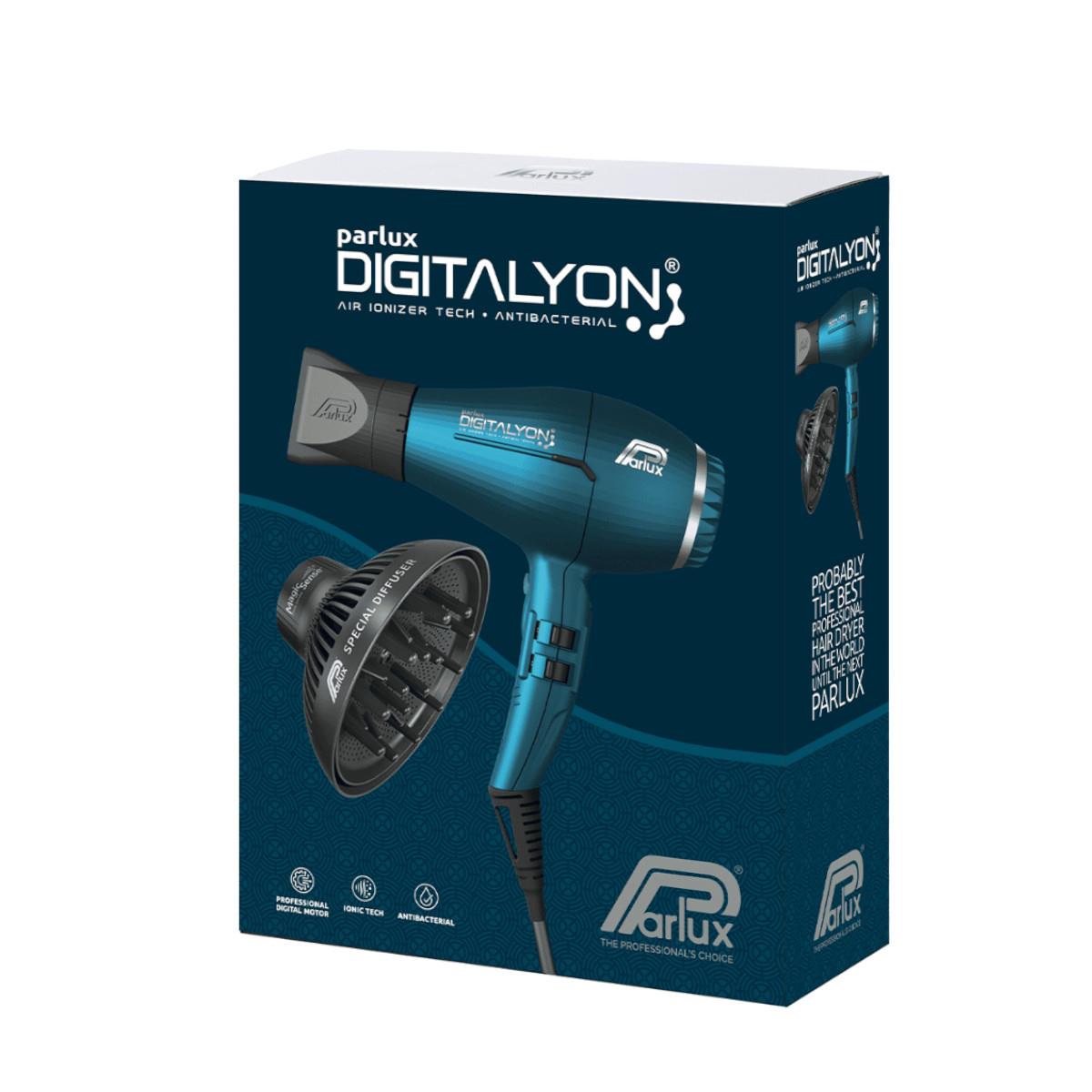 Σεσουάρ Parlux Digitalyon Blue + Magic Sense Diffuser 2400w