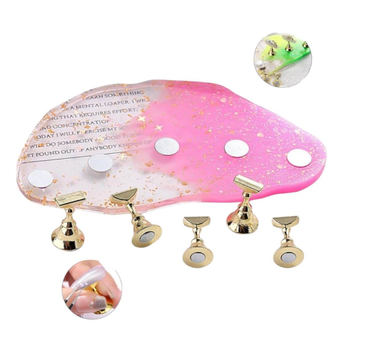 Magnetic Nail Art Holder