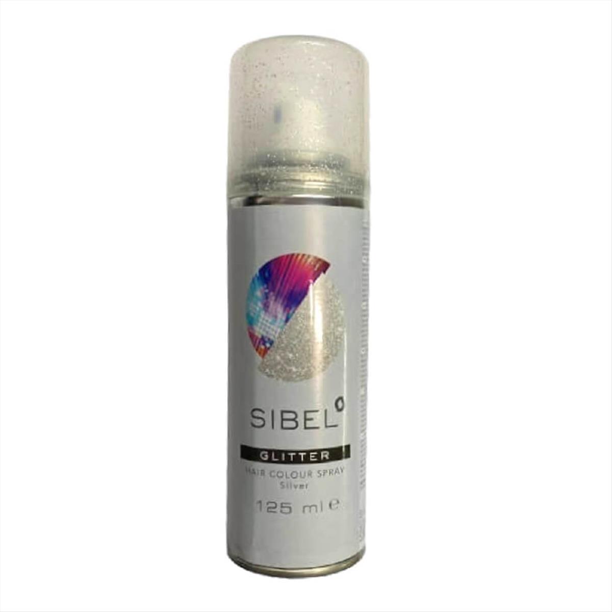 Glitter Spray Hair 125 ml Silver