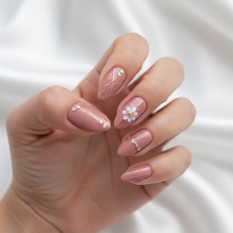 Ημιμόνιμο βερνίκι semigel 1341 Faded Tawny 8ml Elixir