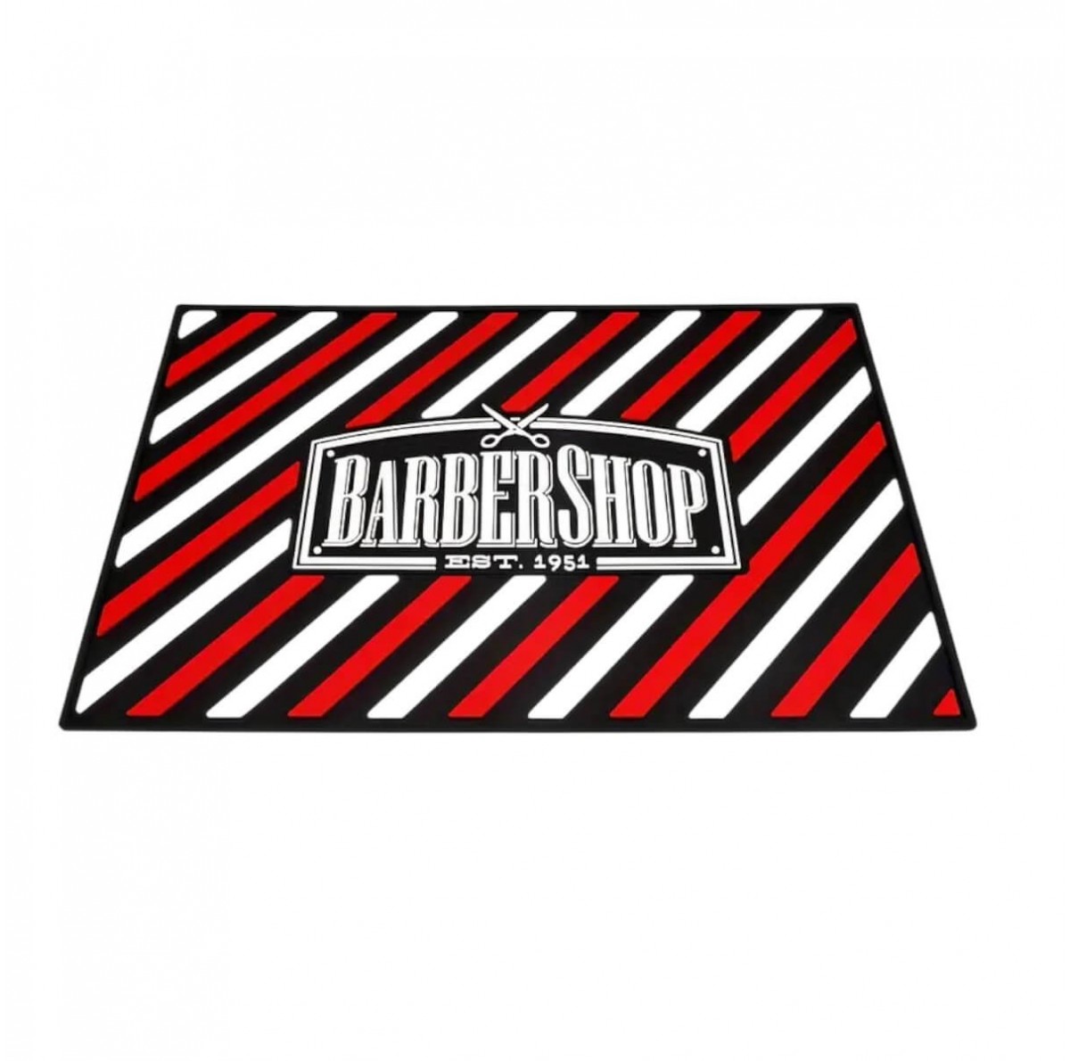 Barber Shop Silicone Bench Mat est1951