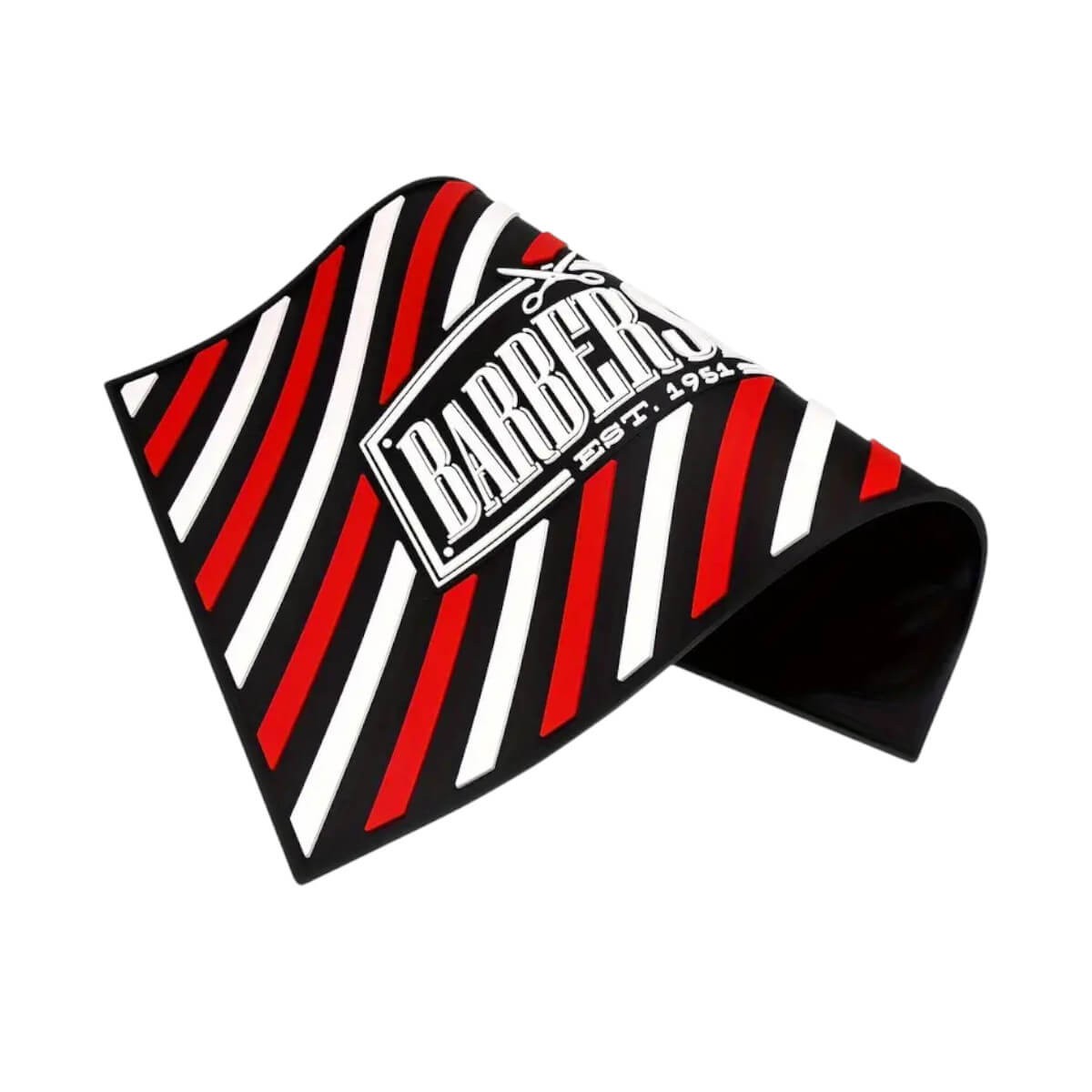 Barber Shop Silicone Bench Mat est1951