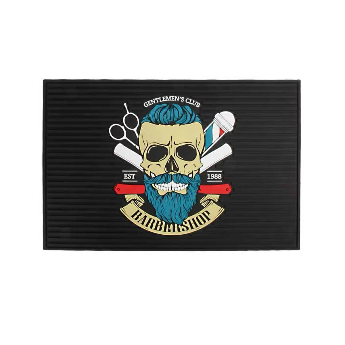 Barber Shop Gentlemen's Club Silicone Bench Mat