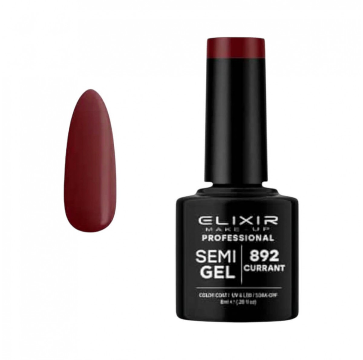 Elixir Semi Gel 892 Curant 8ml