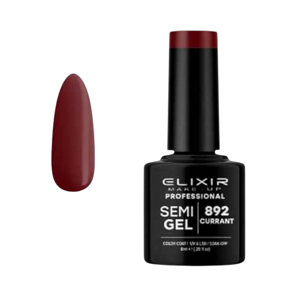 Elixir Semi Gel 892 Curant 8ml