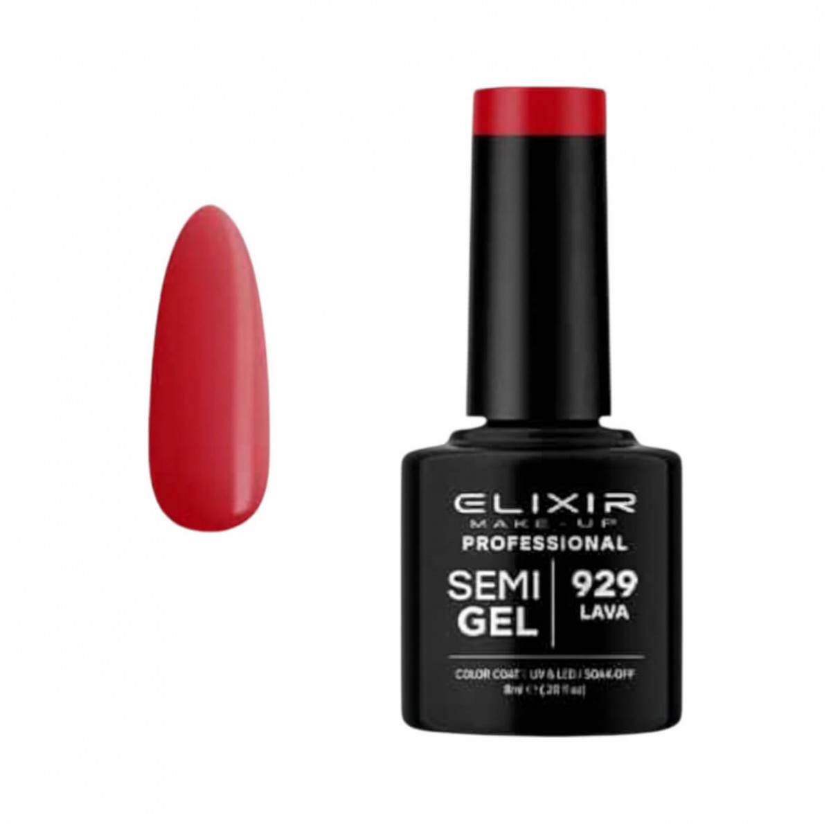 Elixir Semi Gel 929 Lava 8ml