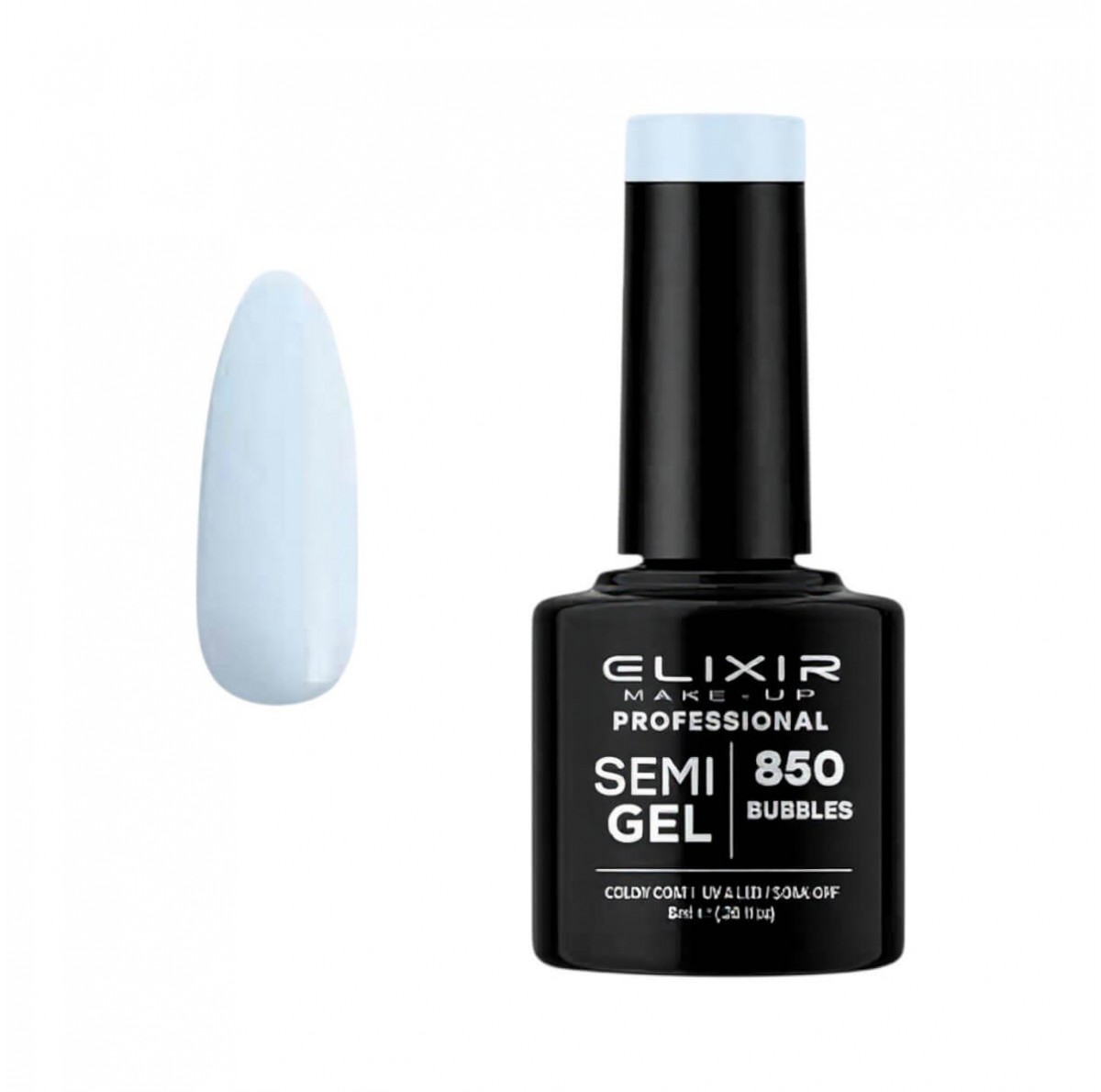 Elixir Semi Gel Uv&Led 850 Bubbles 8ml