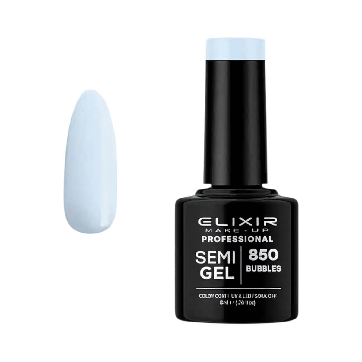 Elixir Semi Gel Uv&Led 850 Bubbles 8ml
