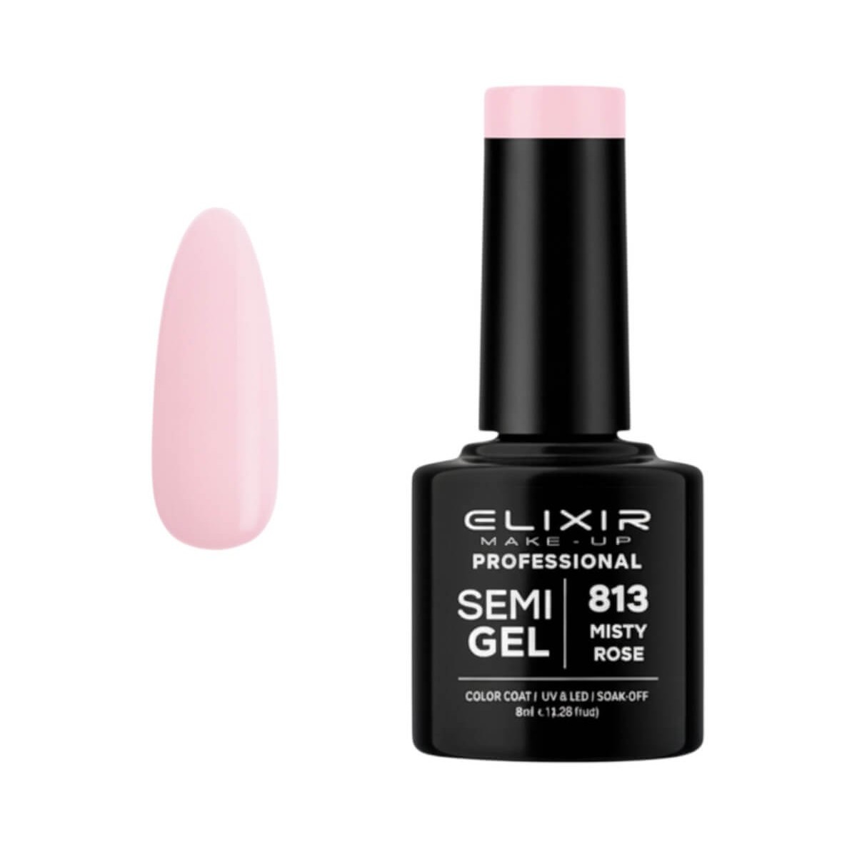 Elixir Semi Gel 813 Misty Rose 8ml
