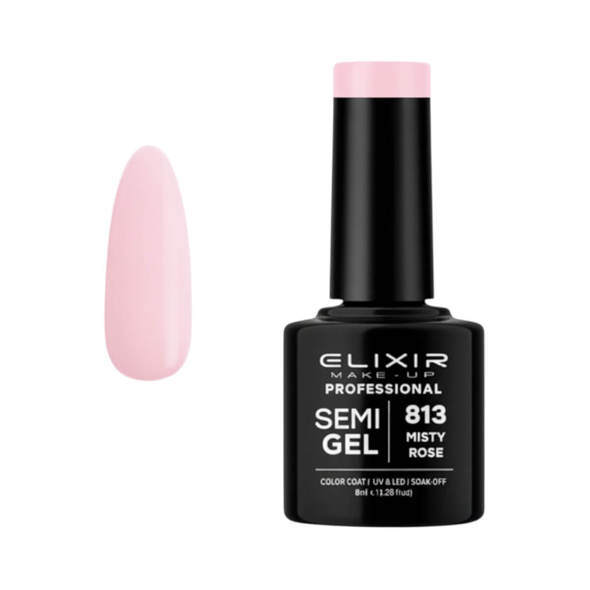 Elixir Semi Gel 813 Misty Rose 8ml