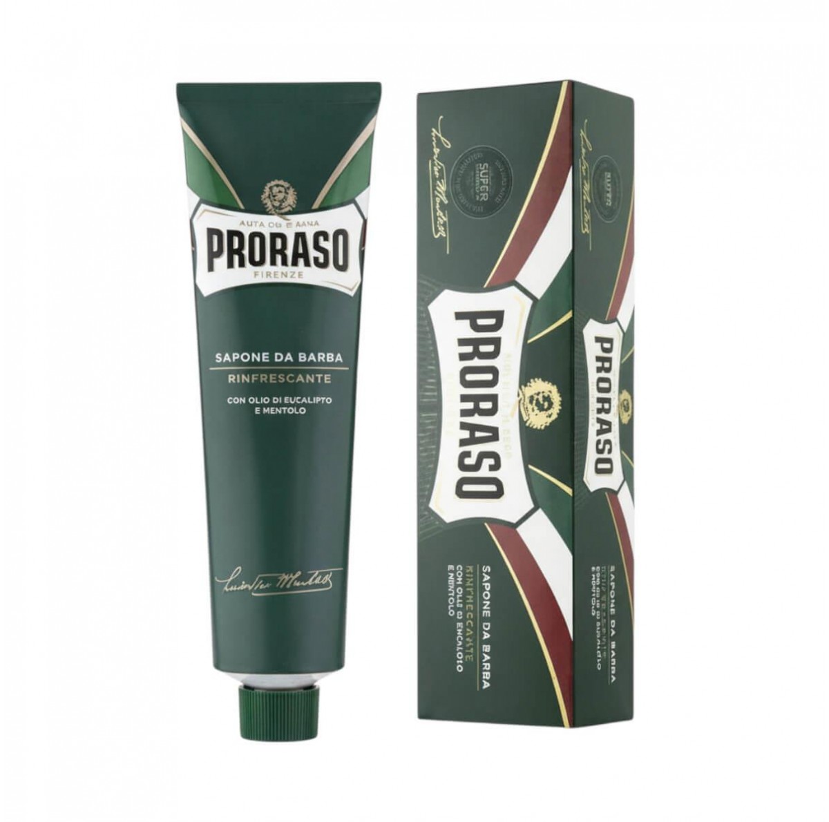 Proraso Shaving Cream with Eucalyptus-Menthol and Glycerin 150ml