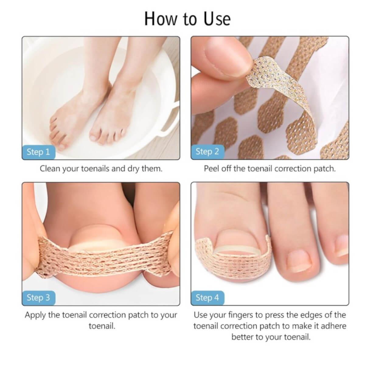 Nail Protection Adhesive Patches 100pcs