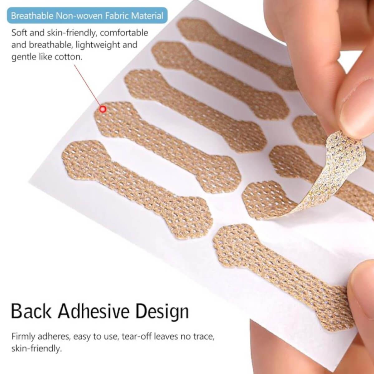 Nail Protection Adhesive Patches 100pcs