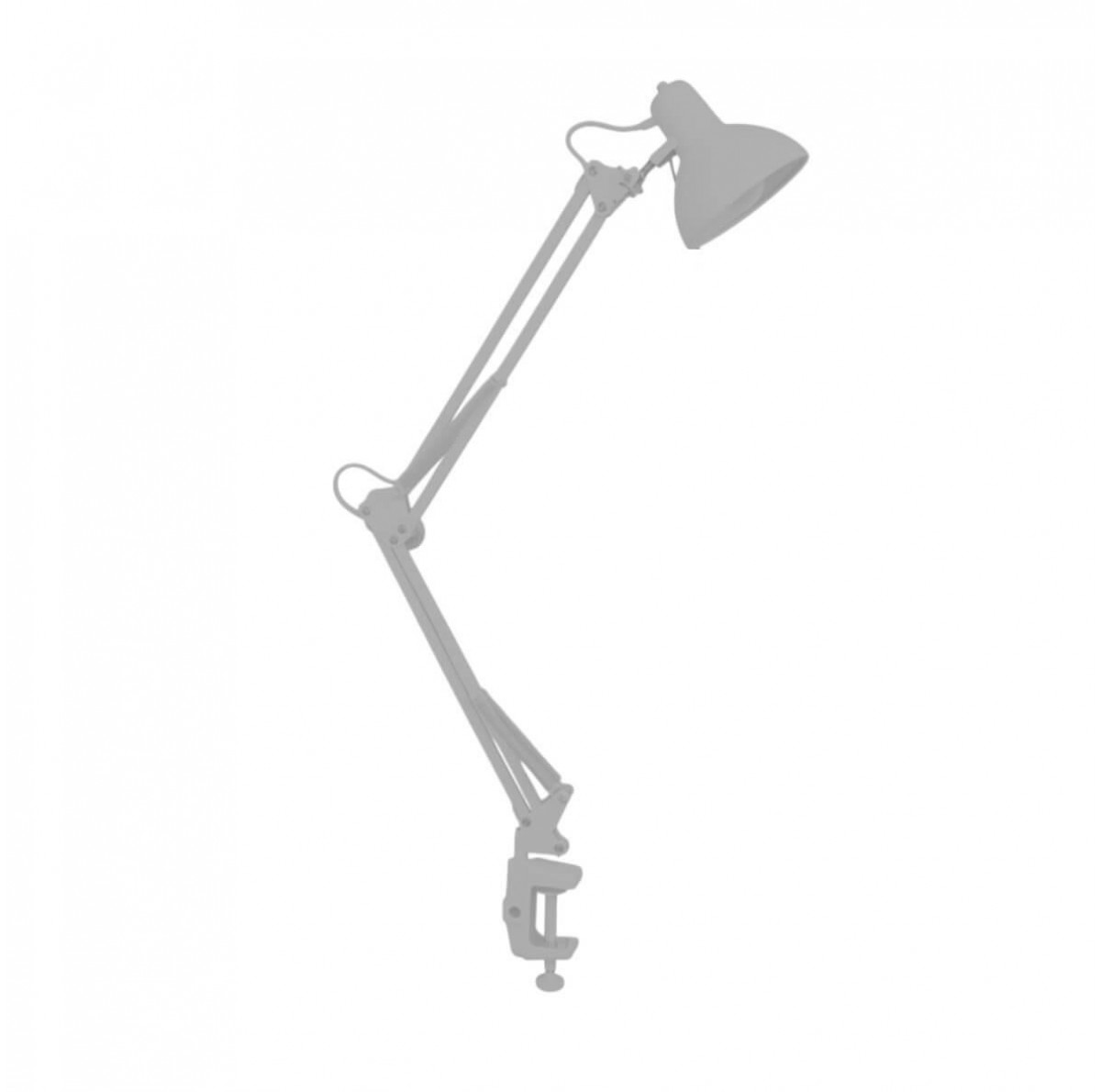 Adjustable desk lamp white E27