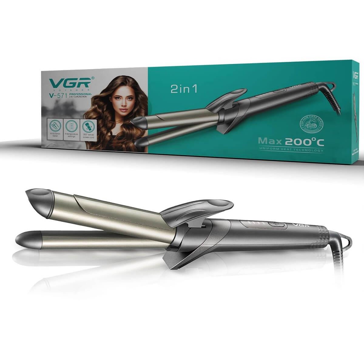 Electric Hair Scissors 16/25mm 2 in 1 VGR V-571