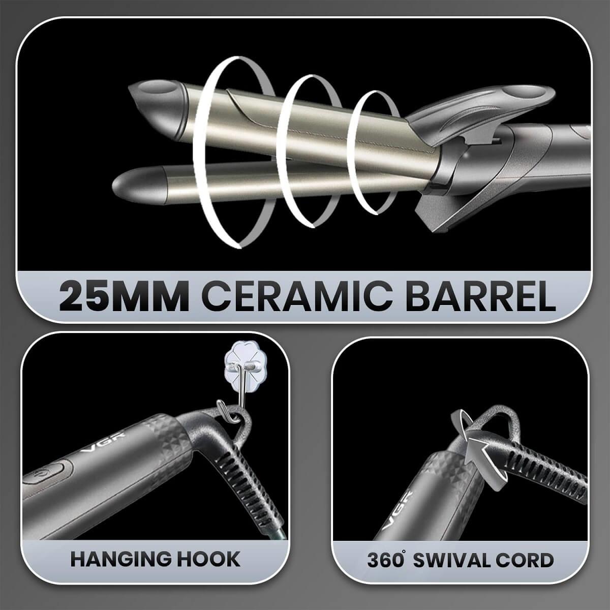 Electric Hair Scissors 16/25mm 2 in 1 VGR V-571