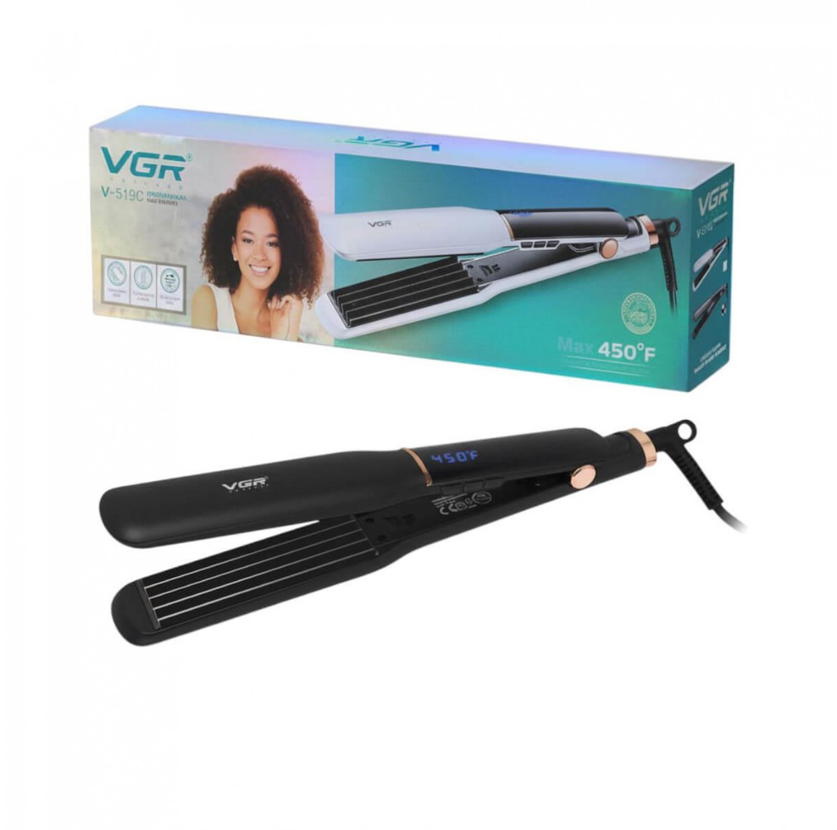 Hair Toaster Black VGR V-519C