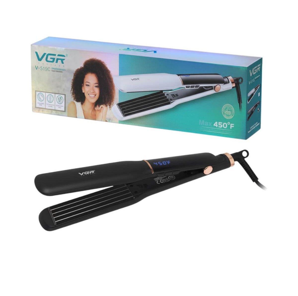 Hair Toaster Black VGR V-519C
