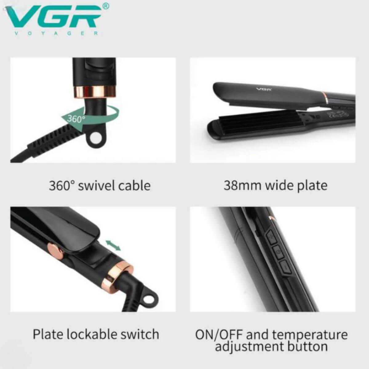 Hair Toaster Black VGR V-519C