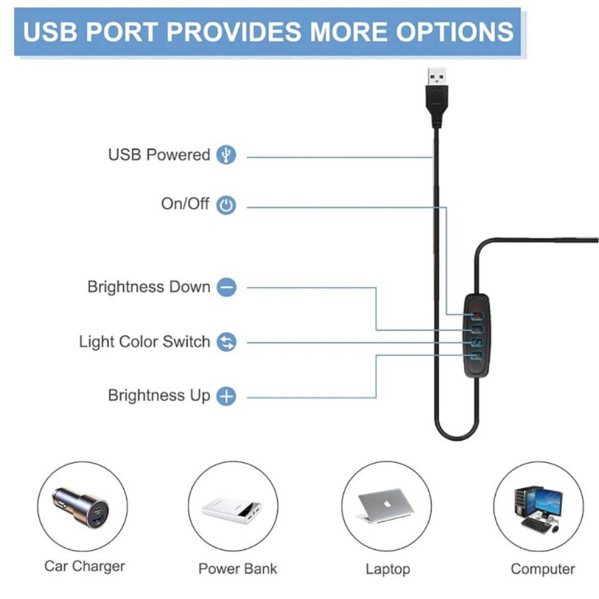 Φωτιστικό Led Γραφείου Μαύρο με Βάση Μέγγενη MT-866