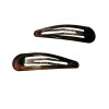 Clip Set 5mm Brown 2 pcs RoRo
