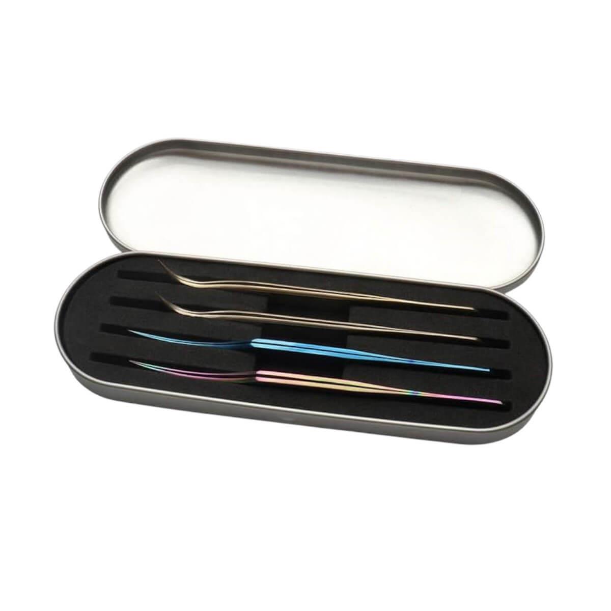 Eyelash extension tool storage case