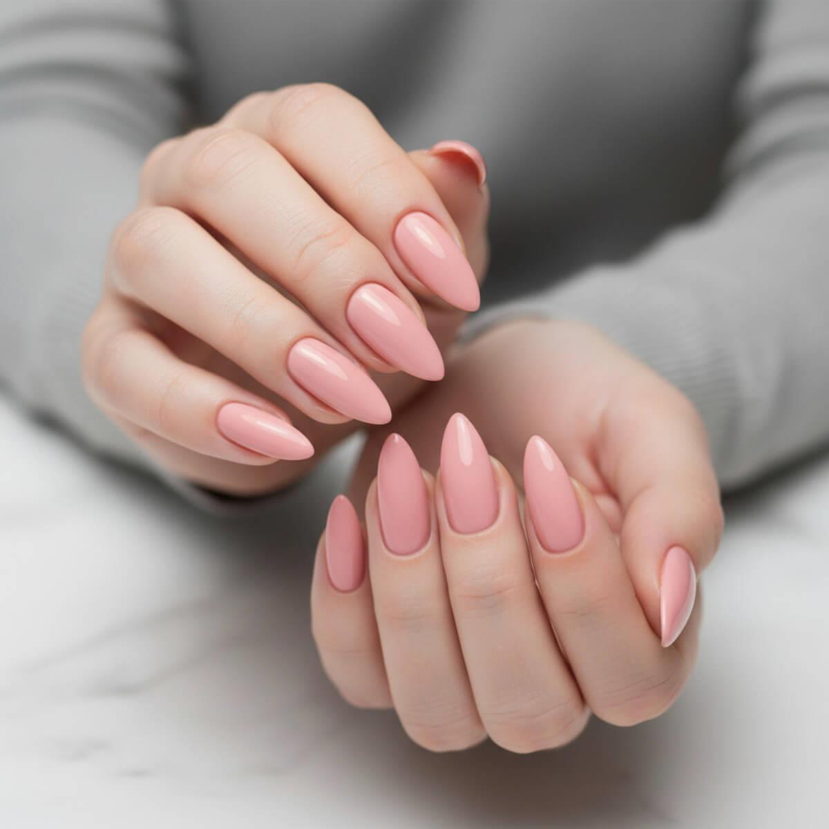 Semi-permanent gel polish semigel rubber base 1333 Blush 8ml Elixir