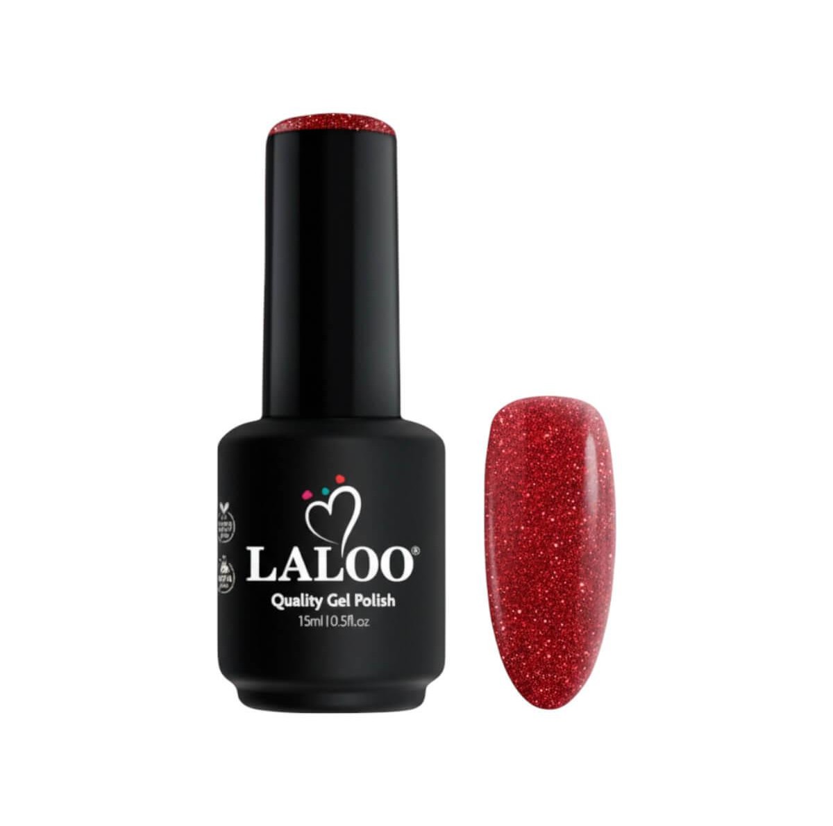 Semi-permanent Nail Polish 537 Holly Jolly Laloo 15ml
