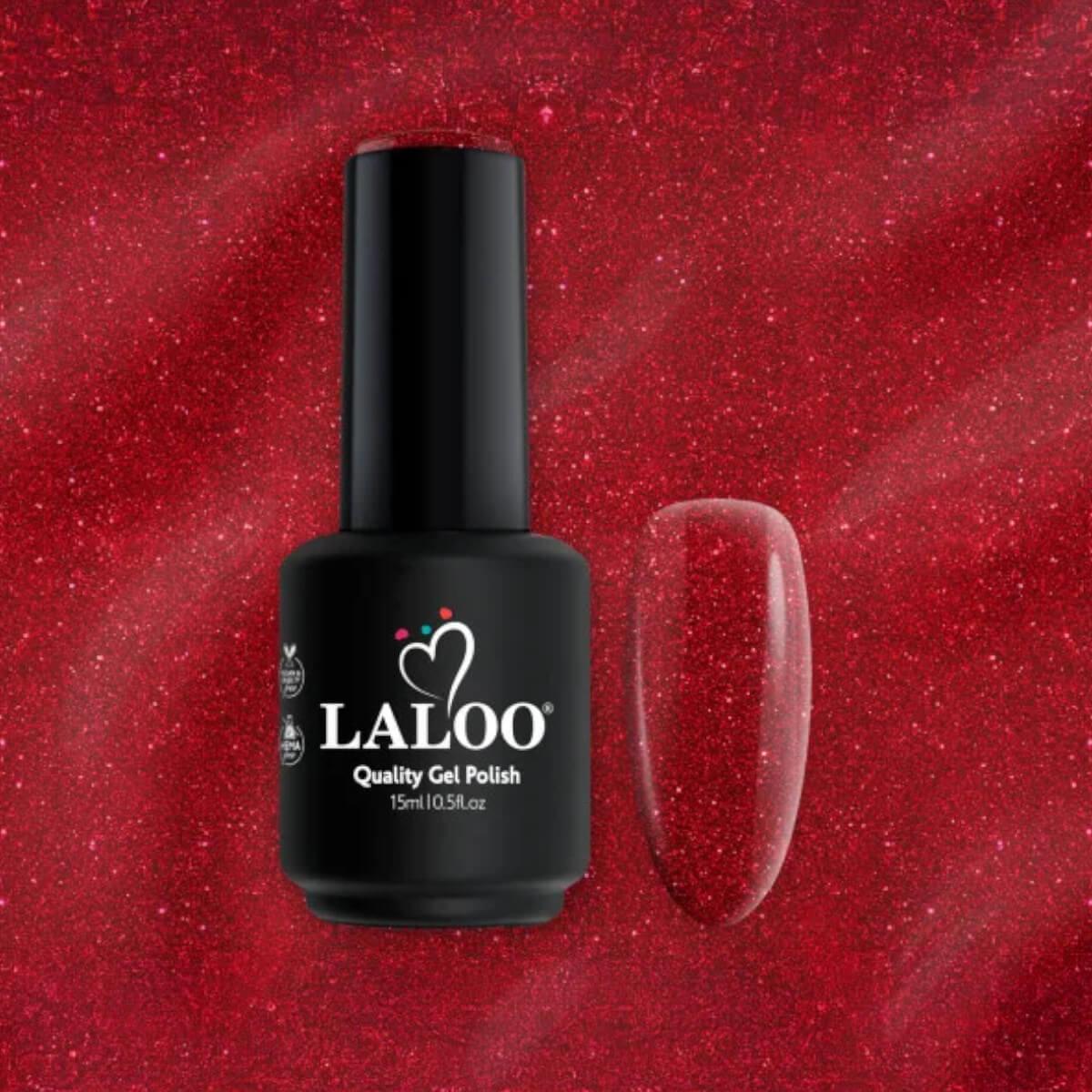Semi-permanent Nail Polish 537 Holly Jolly Laloo 15ml