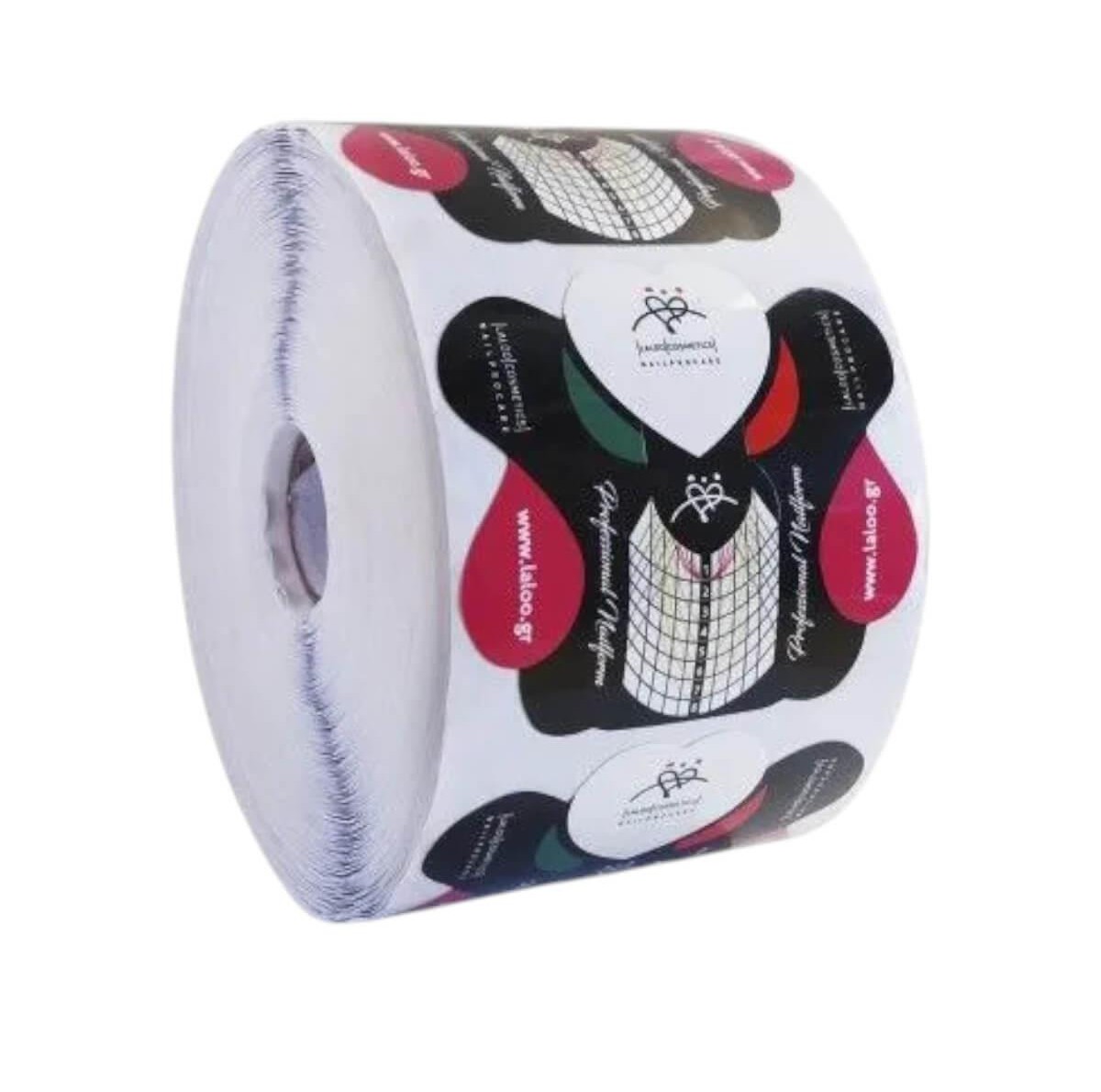 Professional Nail Forms Black 500pcs Laloo