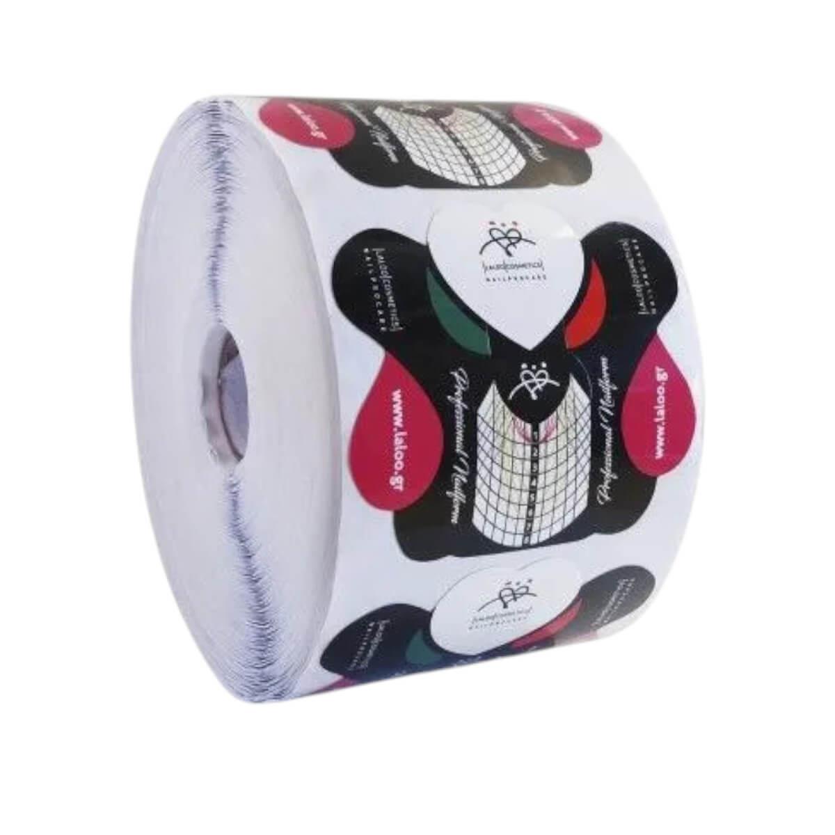 Professional Nail Forms Black 500pcs Laloo