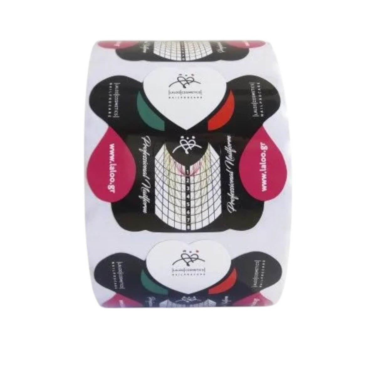 Professional Nail Forms Black 500pcs Laloo