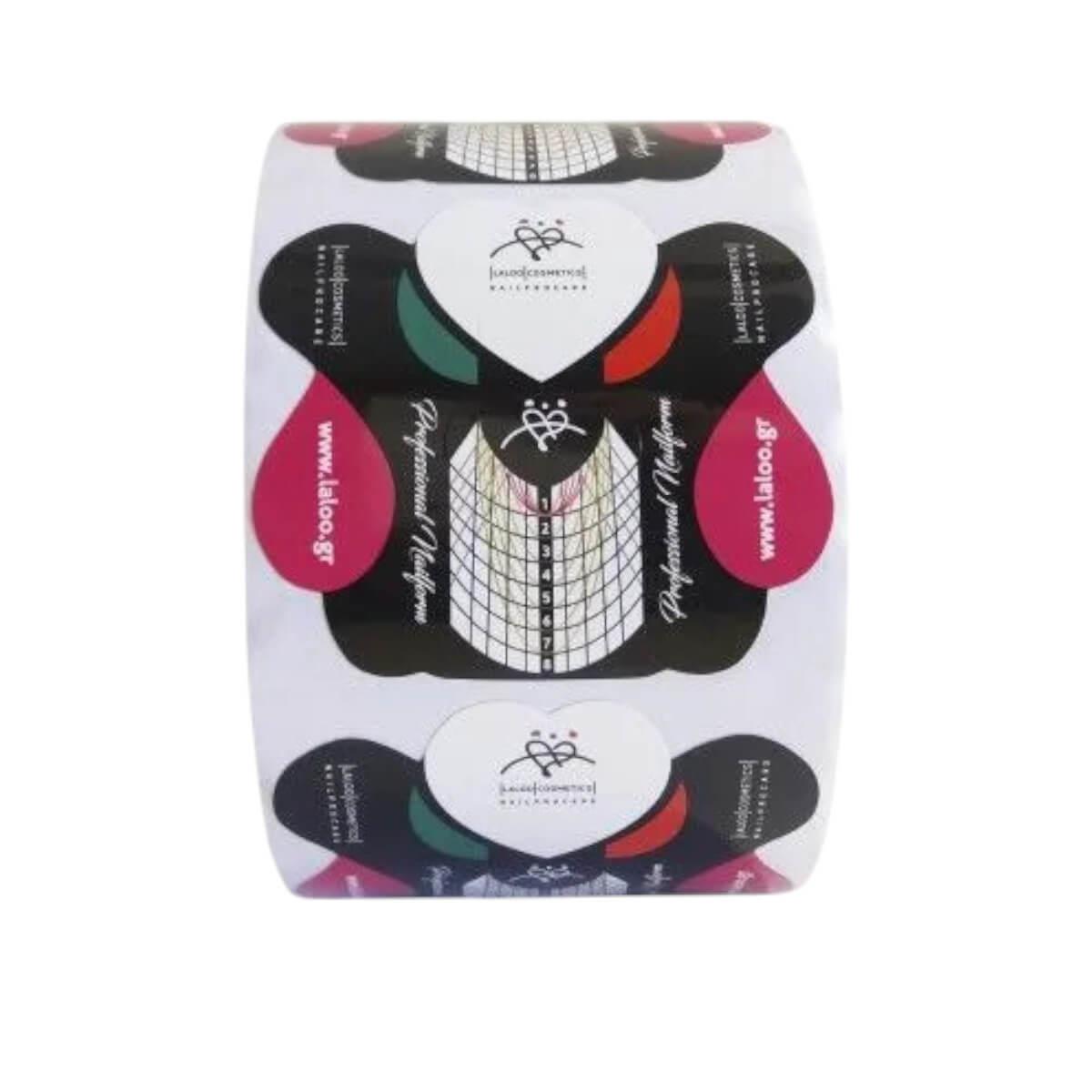 Professional Nail Forms Black 500pcs Laloo