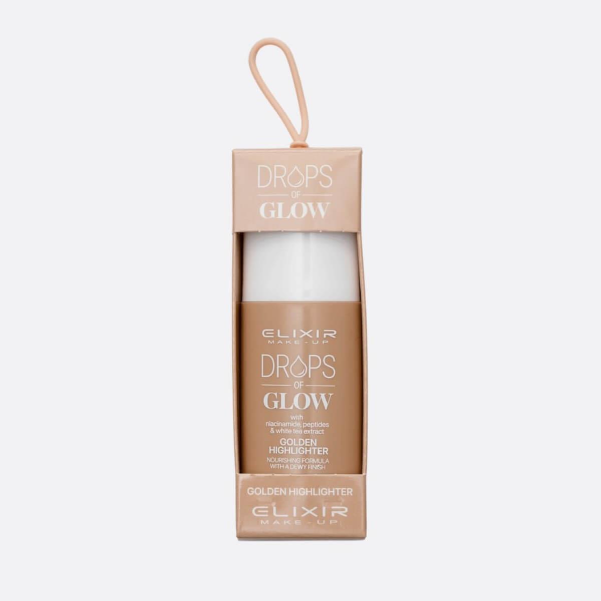 Drops of glow golden highlighter 30ml Elixir