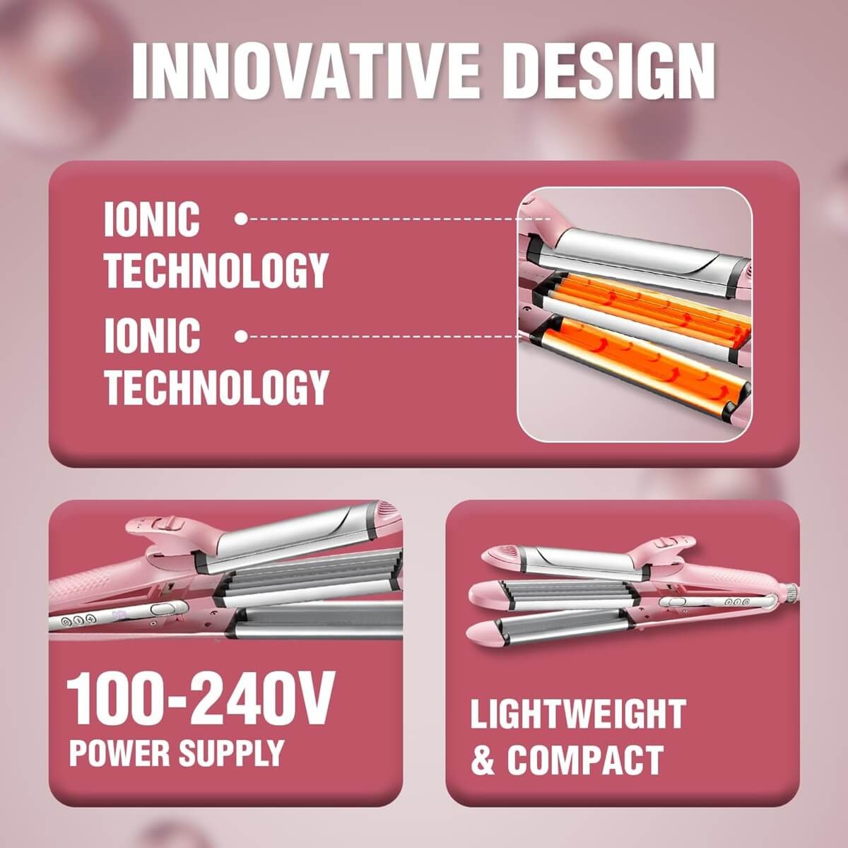 Πολυμηχάνημα Μαλλιών 4 in 1 VGR V-563