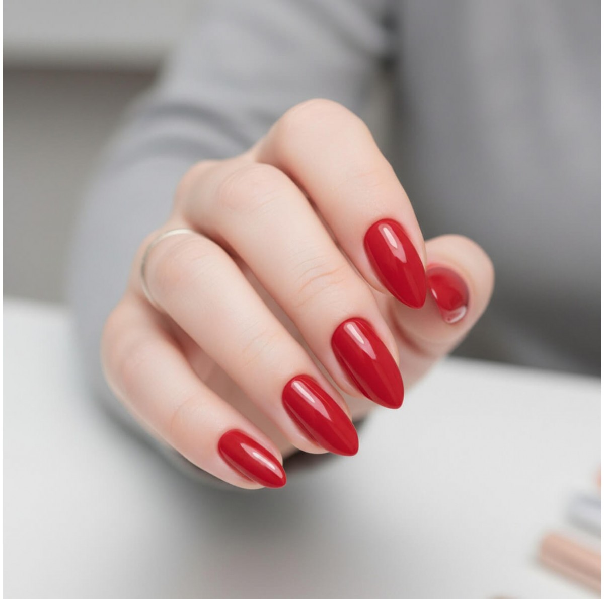 Semi-permanent gel polish semigel 895 Red Passion 8ml Elixir