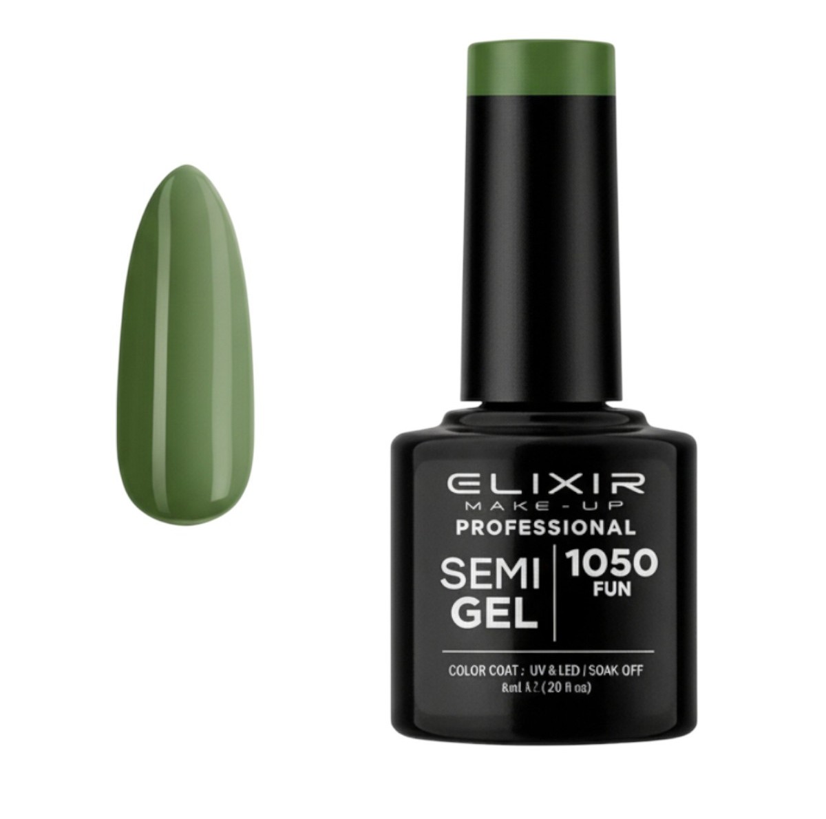 Semi-permanent gel polish emigel 1050 Fun 8ml Elixir