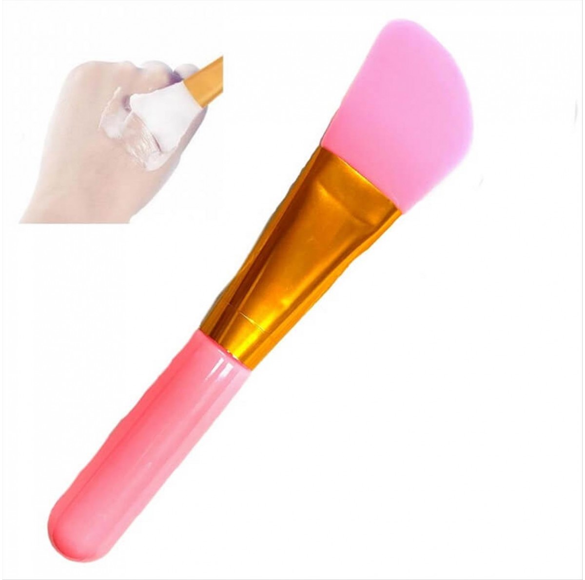 Mask Brush with Silicone Slanted