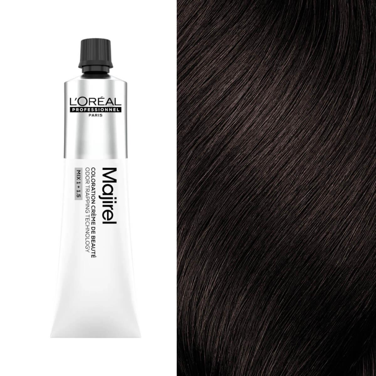 Βαφή μαλλιών majirel 4.8 καστανό μόκα 60ml L’Oreal