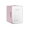 Ψυγείο καλλυντικών ροζ με καθρέφτη led 6L Elle Home