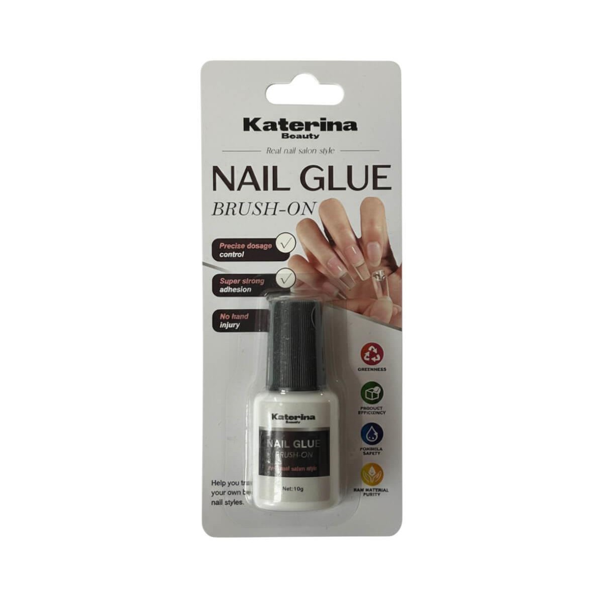 Nail glue brush on 10g Katerina Beauty