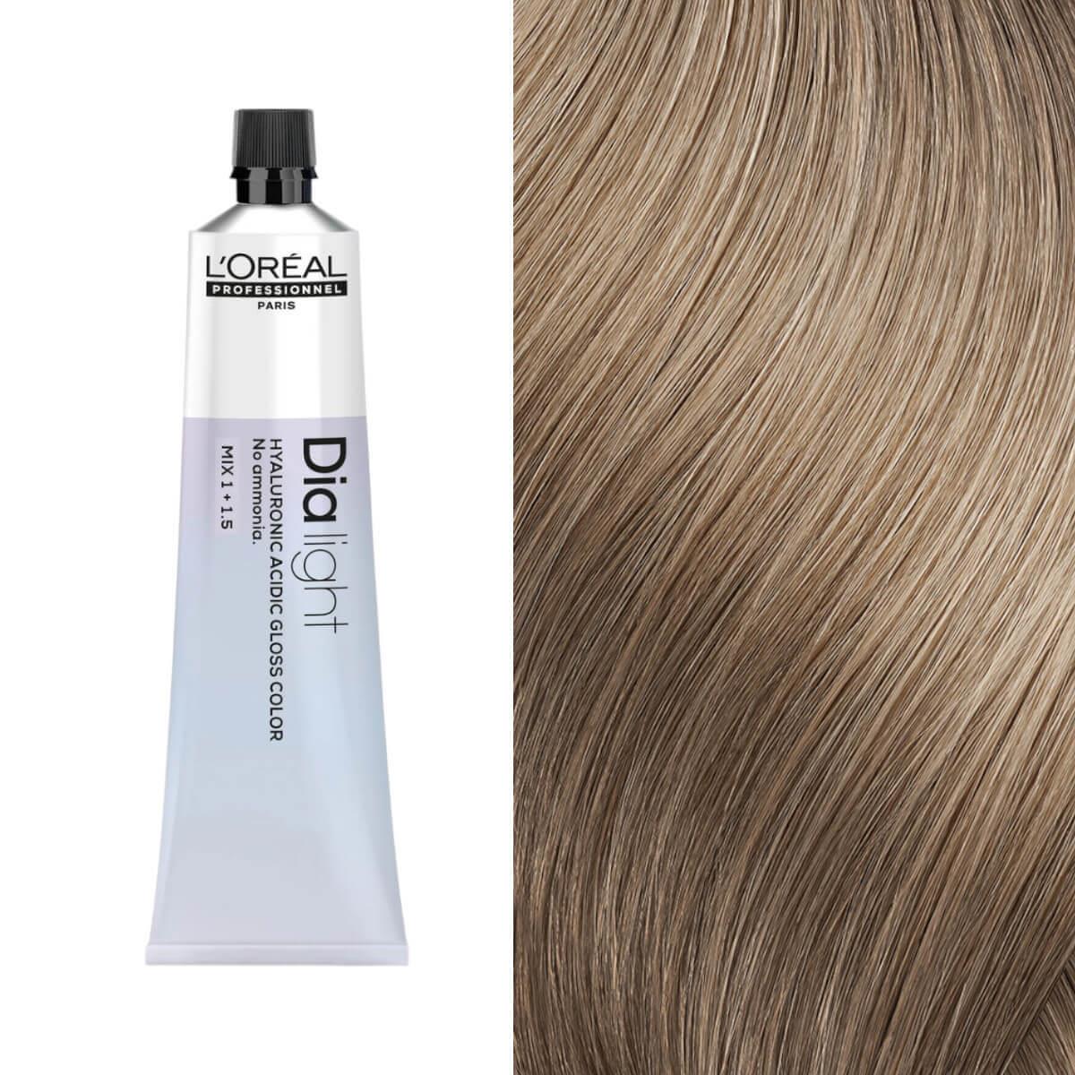 Βαφή μαλλιών dialight 9.02 milkshake ξανθό πολύ ανοιχτό φυσικό ιριζέ 60ml L’Oreal