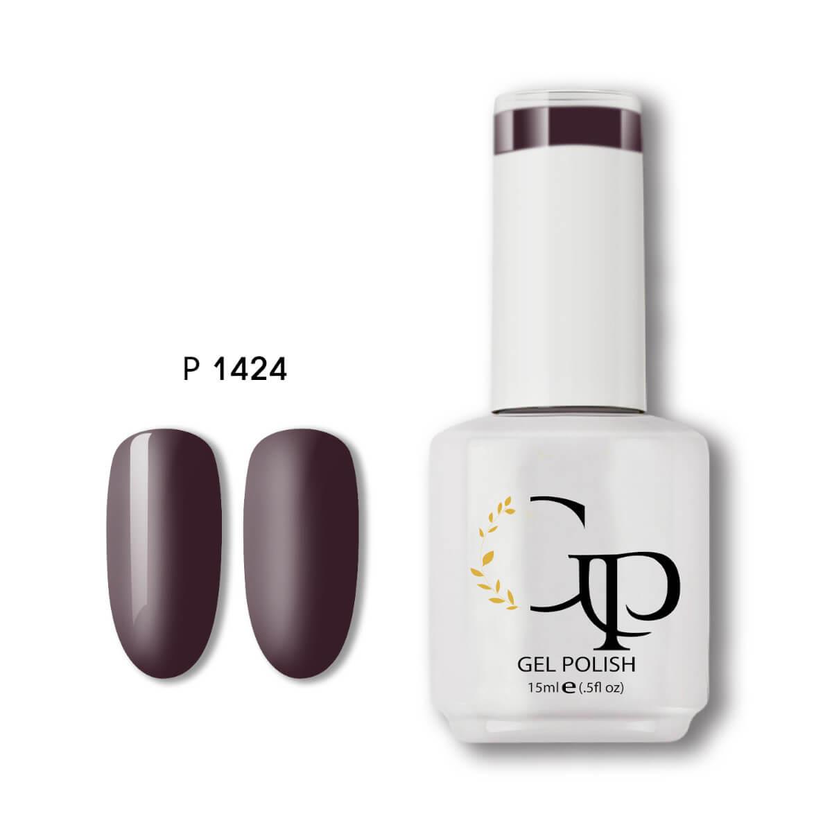 Semi-permanent gel polish P1424 night sin 15ml Gel Passion