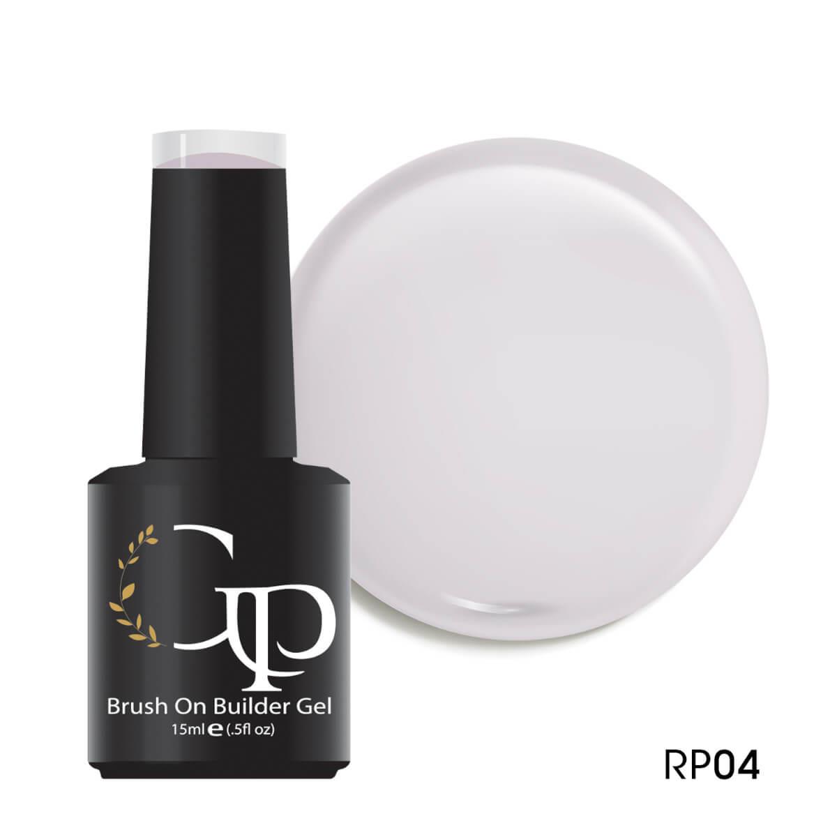 Brush on builder gel RP04 ice white 15ml Gel Passion