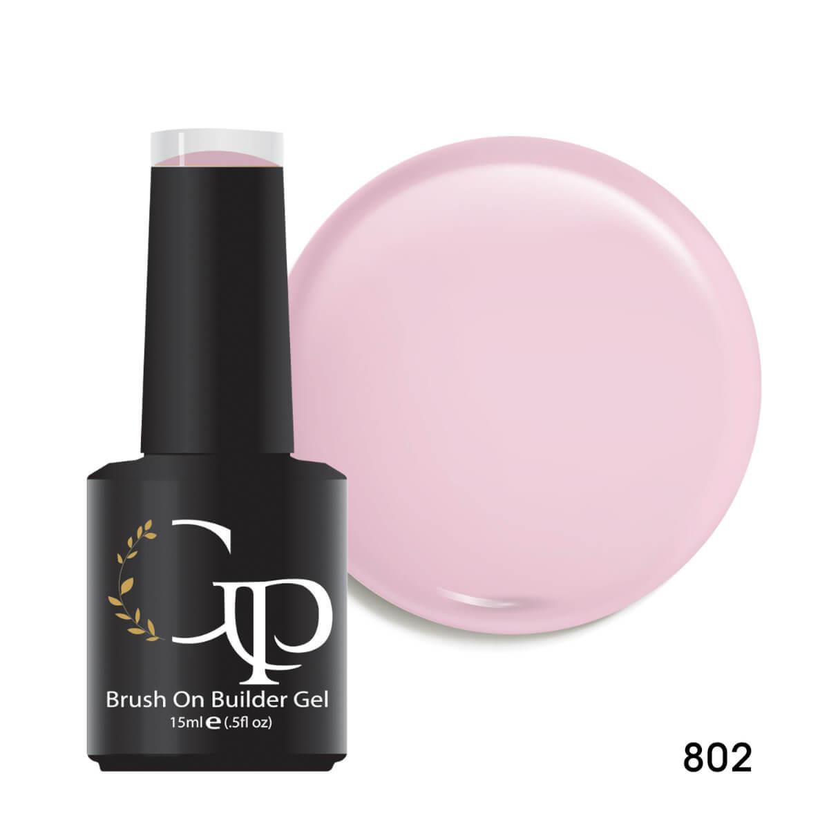Brush on builder gel 802 barbie pink 15ml Gel Passion