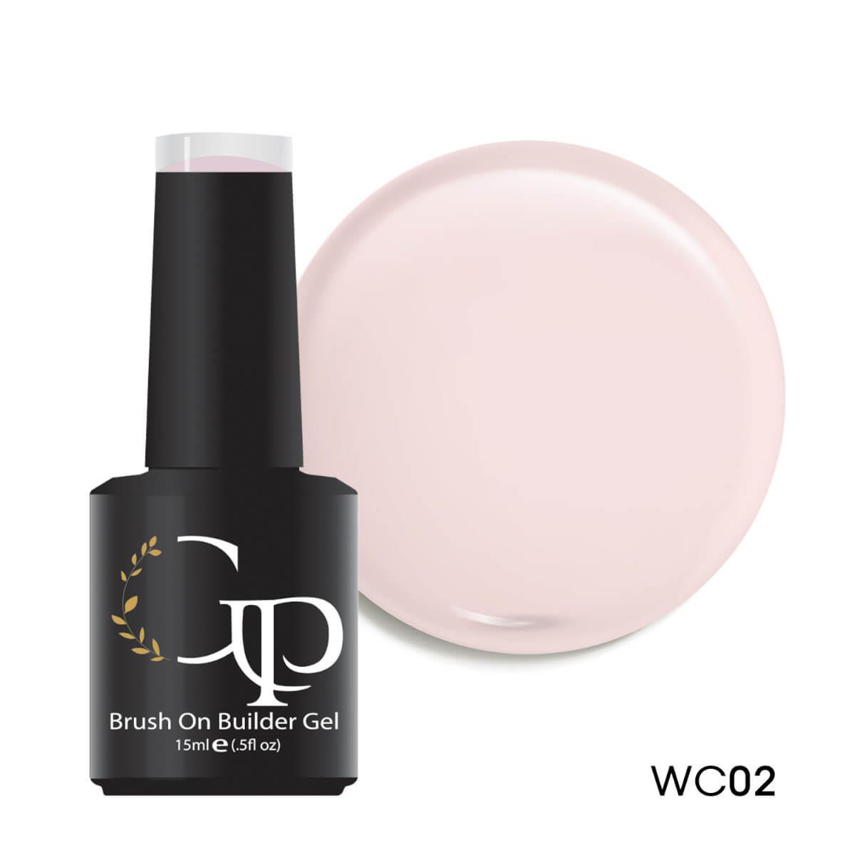 Brush on builder gel WC02 nude pink 15ml Gel Passion