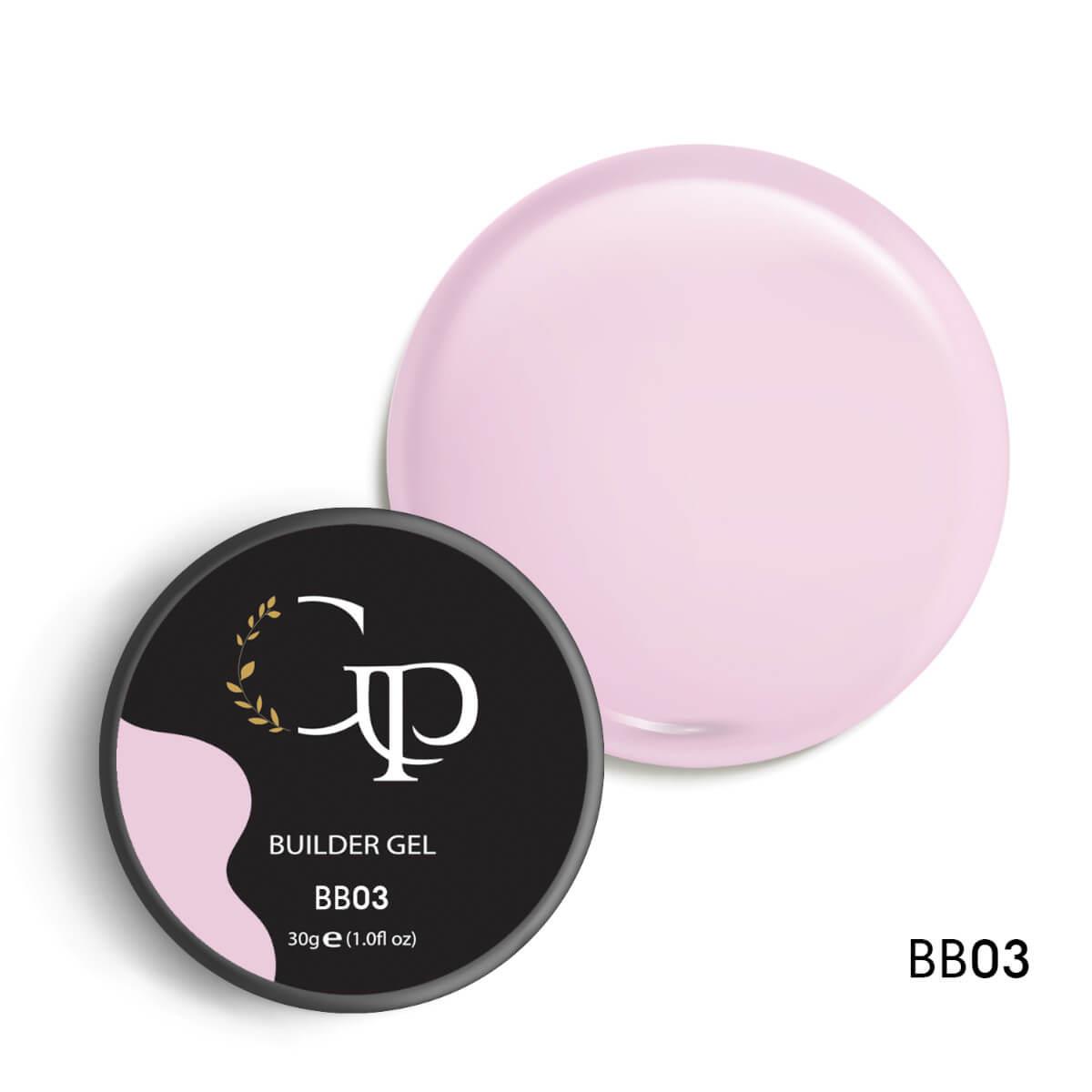 Builder gel BB03 regular pink 30gr Gel Passion
